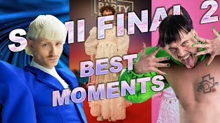 Best Moments Of Semi Final 2 (2024)