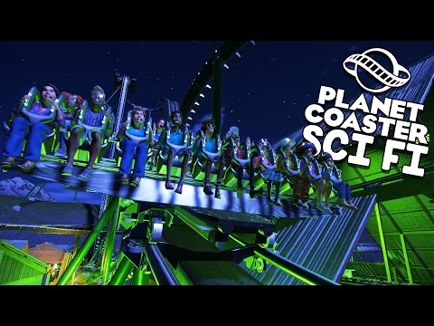 Planet Coaster Beta Gameplay - Post Apocalyptic Coaster! - Let's Play Planet Coaster Beta Part 8
