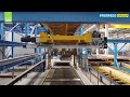 Pallet circulation system for the production of precast walls and floors  ebawe anlagentechnik