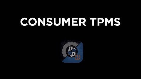 Consumer TPMS Walkthrough