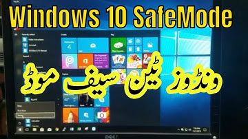Windows 10 Start in Safemode Easy Steps!