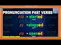 Pronunciacion De Verbos Regulares En Pasado En Ingles - | Pronunciation Of Regular Verbs In Past