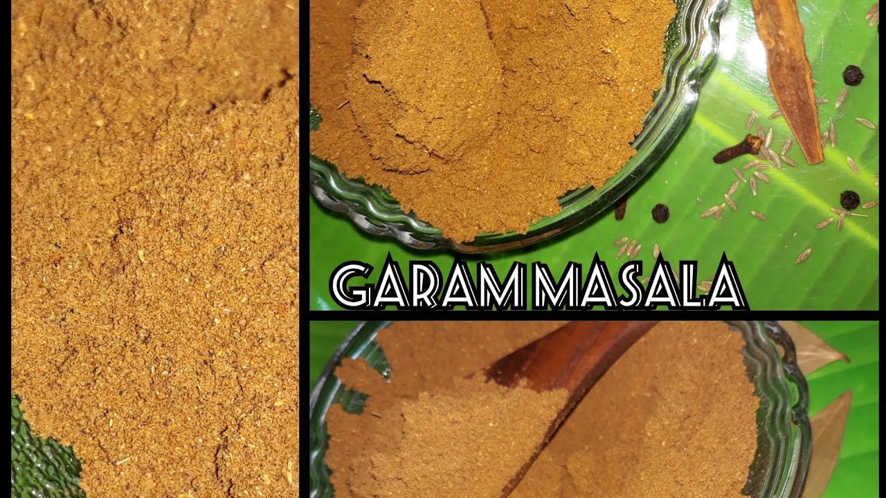 Garam Masala கரம் மசாலா How to make garam masala in tamil YouTube