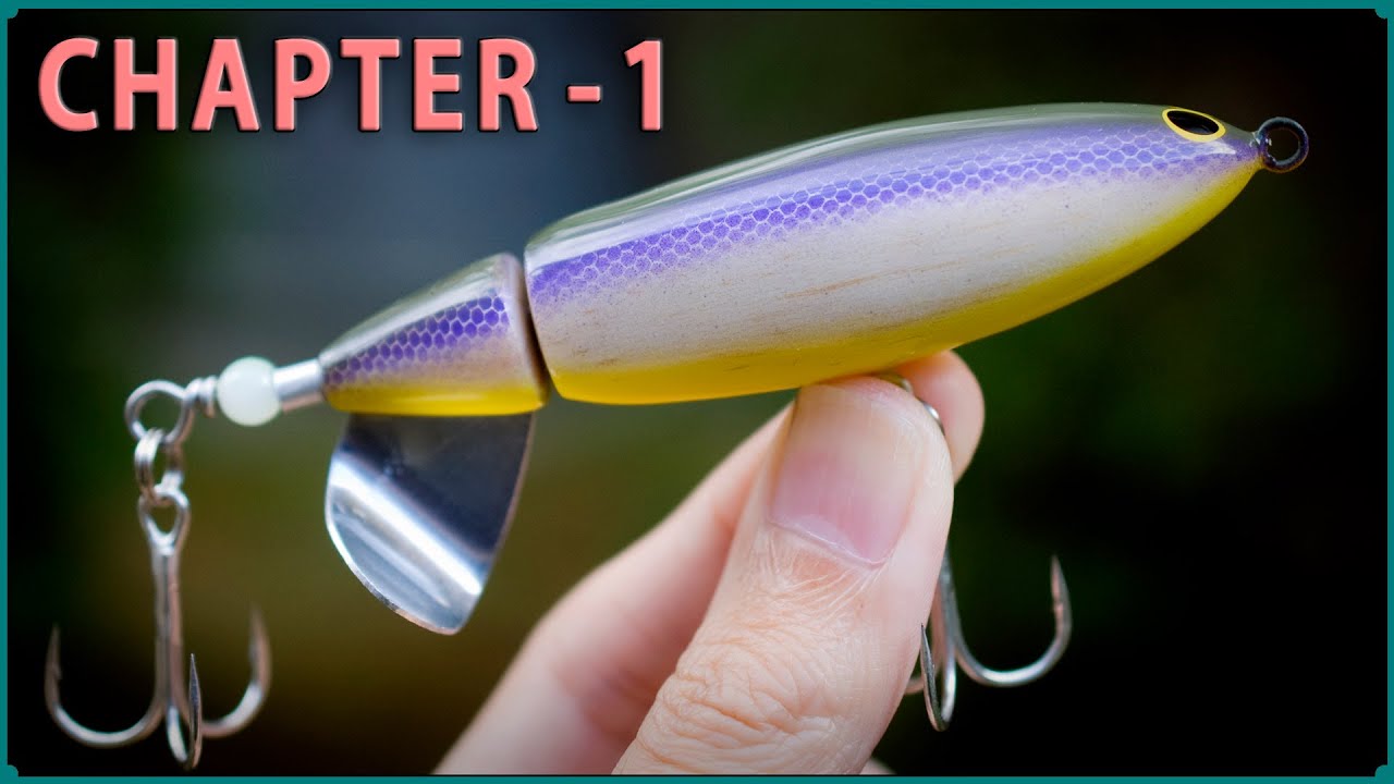 Making a Whopper Plopper style topwater lure (Chapter-1. How to