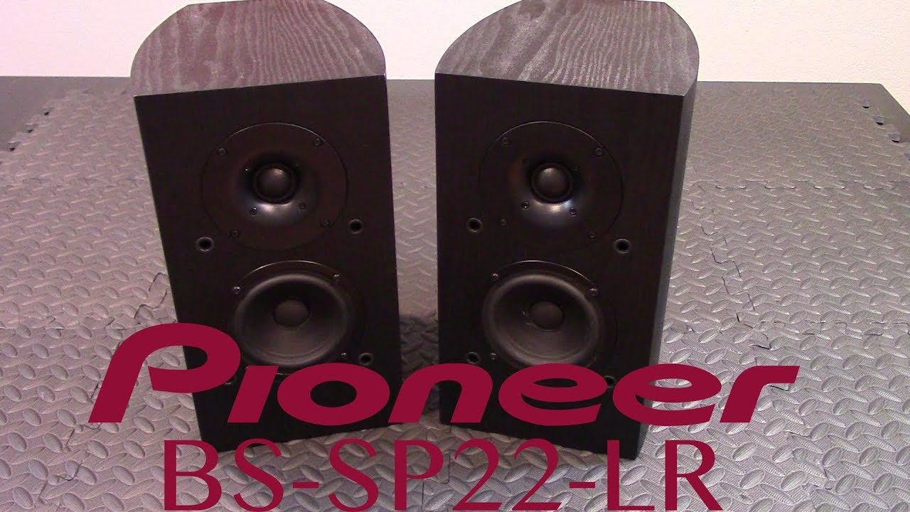Pioneer Bs Sp22 Lr Andrew Jones Bookshelf Speakers Review And Demo