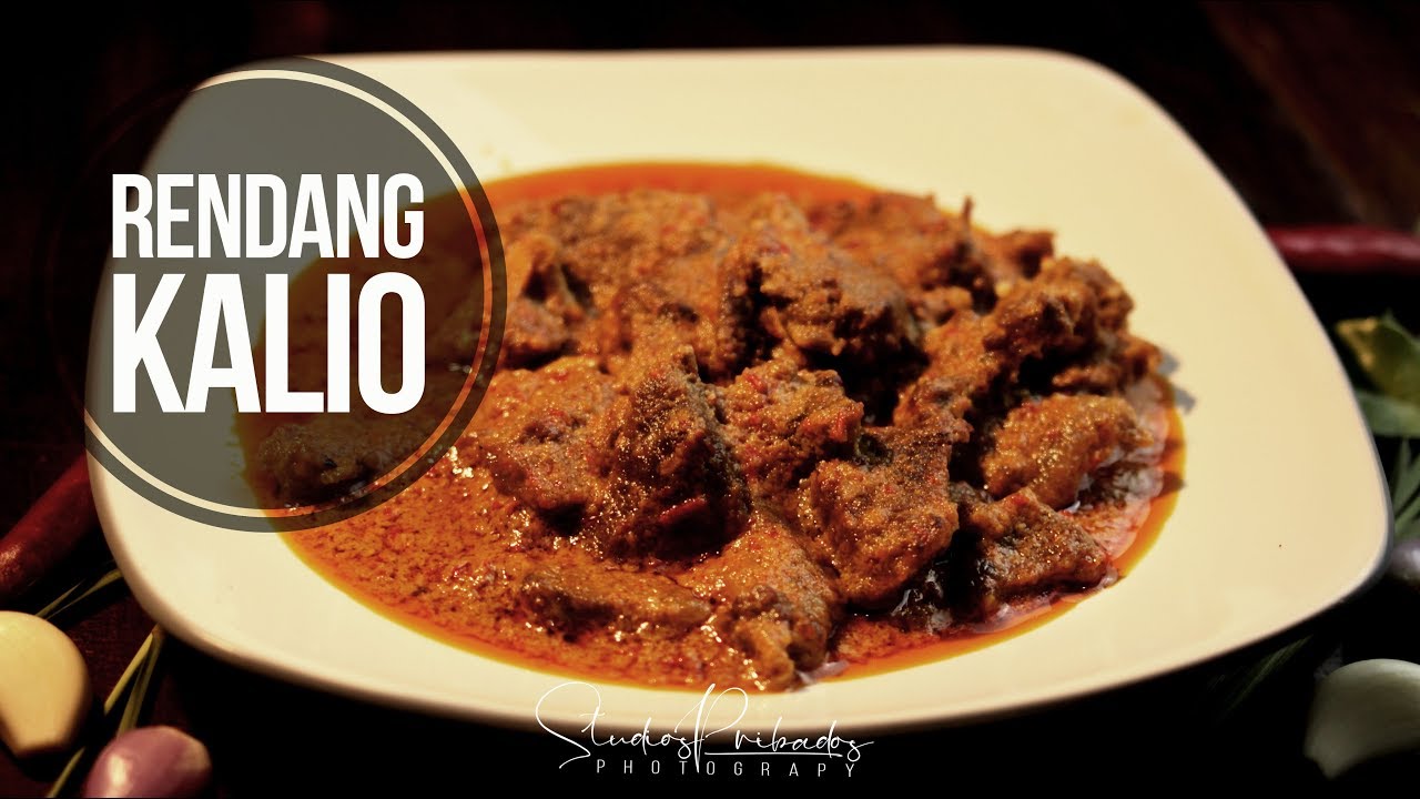 Cara Memasak Rendang Kalio cepat Saji - YouTube