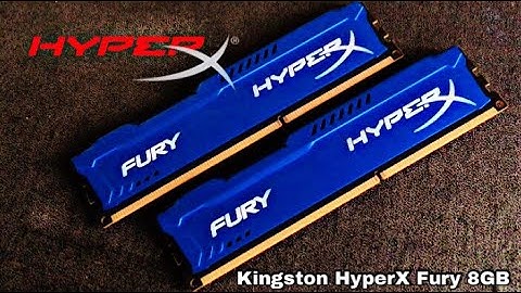 Kingston HyperX Fury DDR3 8GB Blue 1866Mhz