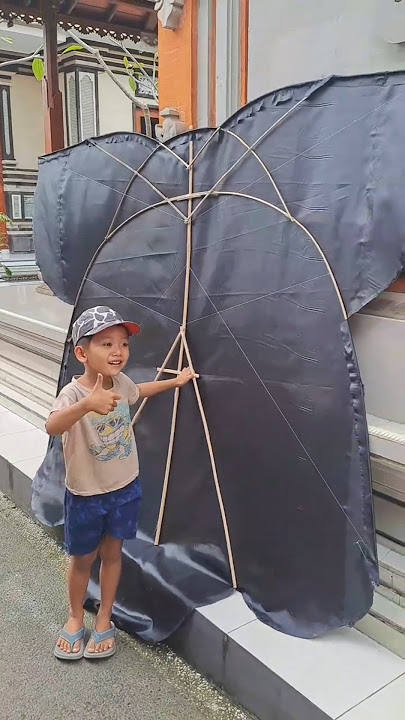 Membuat layang-layang (layangan) Celepuk #layangan #celepuk #layangancelepuk