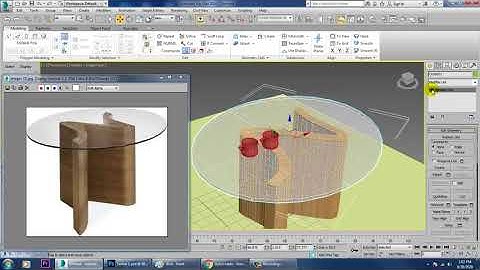 Tutorial on Modeling a Centre Table in 3dsmax ( For Beginners)
