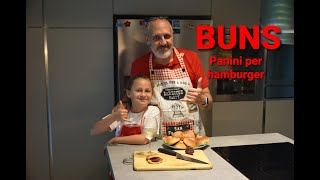 BBQ Buns morbidi e soffici panini per hamburger al latte e miele perfetti per il Barbecue