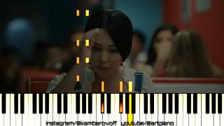 Shohruhxon - Yurak | KARAOKE | PIANO CLIP VERSION |