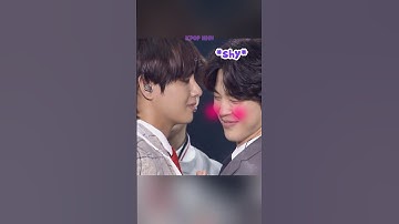 When Taehyung Making Jimin Shy By Eye Contact 😝👀 #shorts #taehyung #jimin #bts