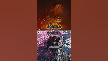 Godzilla (evolved) vs Godzilla (thermonuclear)