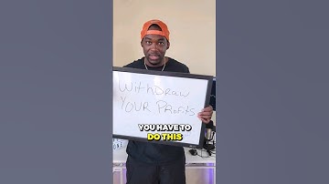 Withdraw your trading profits