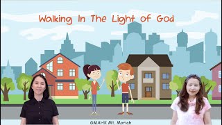 Walking In The Light Of God | Action Song | Children Christian Song