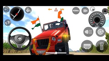 Dollar (Song) Modified Mahindra Thar ||😈 Indian Car Simulator 3D || Android Gameplay Car 3D #gaming