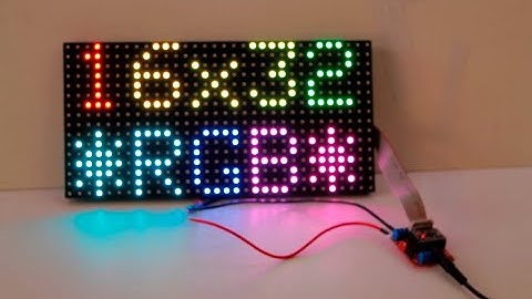 Clone Arduino Pro Mini based Scoreboard SCOREDUINO P6 and P10 RGB Module