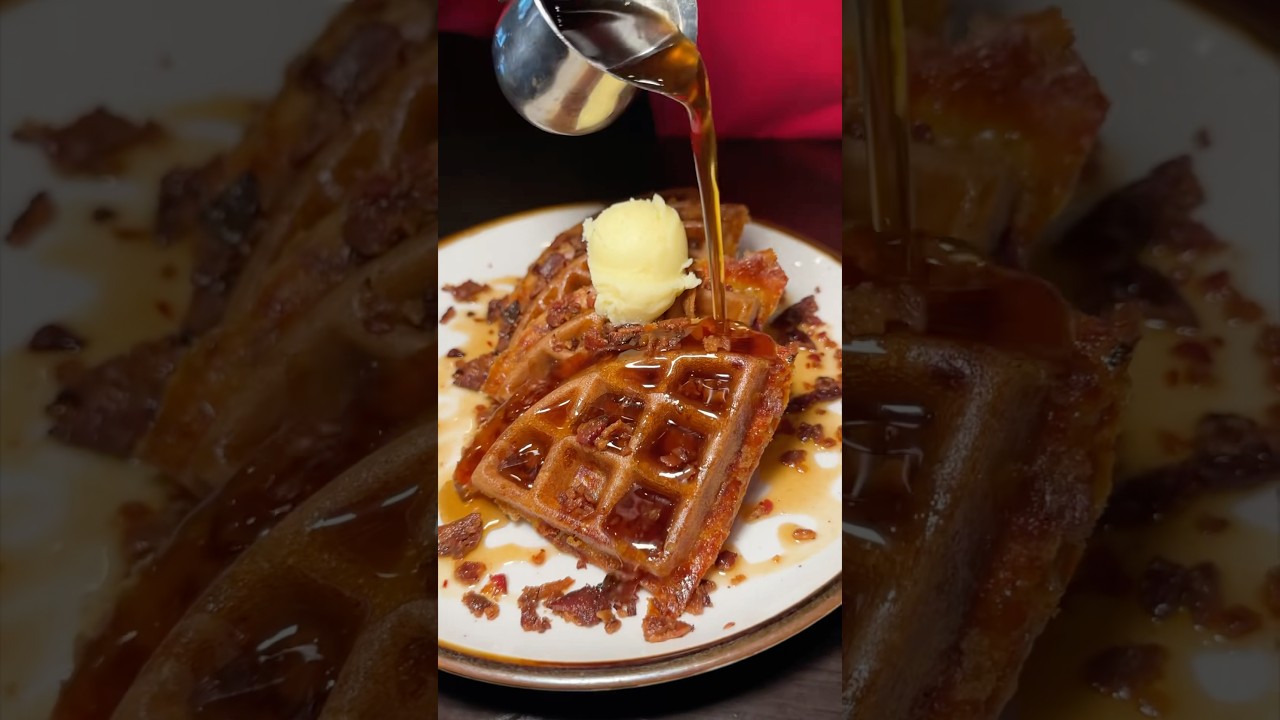 DEVOUR EVERYTHING at Twisted Fork Brunch Co. in Bellmore, NY on Long Island! 🥞🍳🥓🔥🤤 #DEVOURPOWER