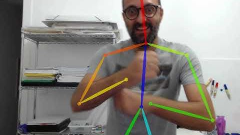 OpenPose Webcam Test 2 (very low settings, weak GPU)