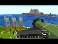 Saving the Warship with Modern Weapons in Minecraft [Minecraft Warfare]
