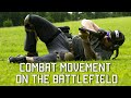 Bret vert  mouvement de combat sur le champ de bataille  carabinier tactique