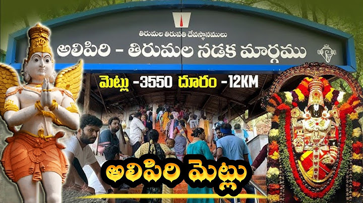 Alipiri Mettu 🚶‍♂️|| అలిపిరి మెట్ల ద్వారా తిరుమల శ్రీవారి దర్శనం🙏 || 2025