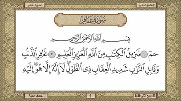 سورة غافر بصوت الشيخ حسن صالح 040