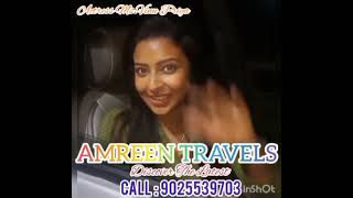 Actress Ms.Vinu Priya About AMREEN TRAVELS & HOLIDAYS