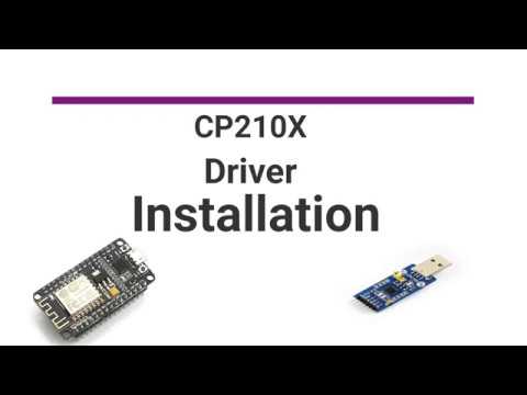 CP210X Driver Installation For NodeMCU