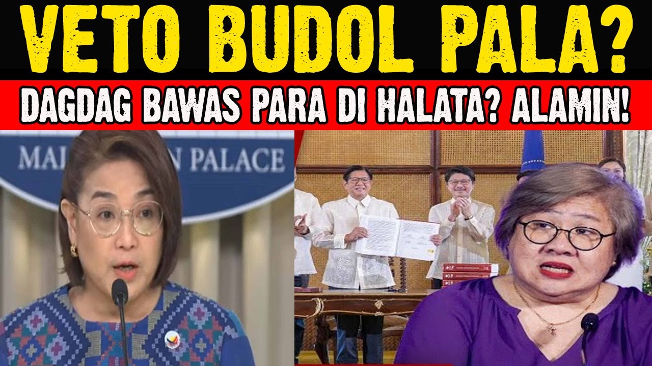 MAHIYA NAMAN KAYO! PBBM, Nag-Veto ng Line Items sa 2026 Budget — BUDOL BA ITO?