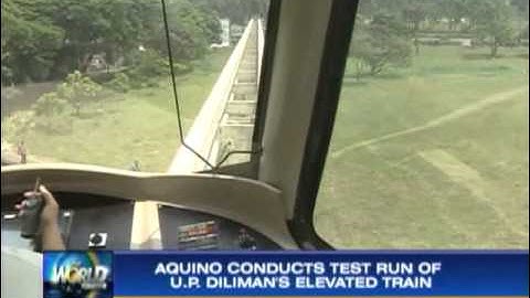 PNoy wants better UP-Diliman monorail