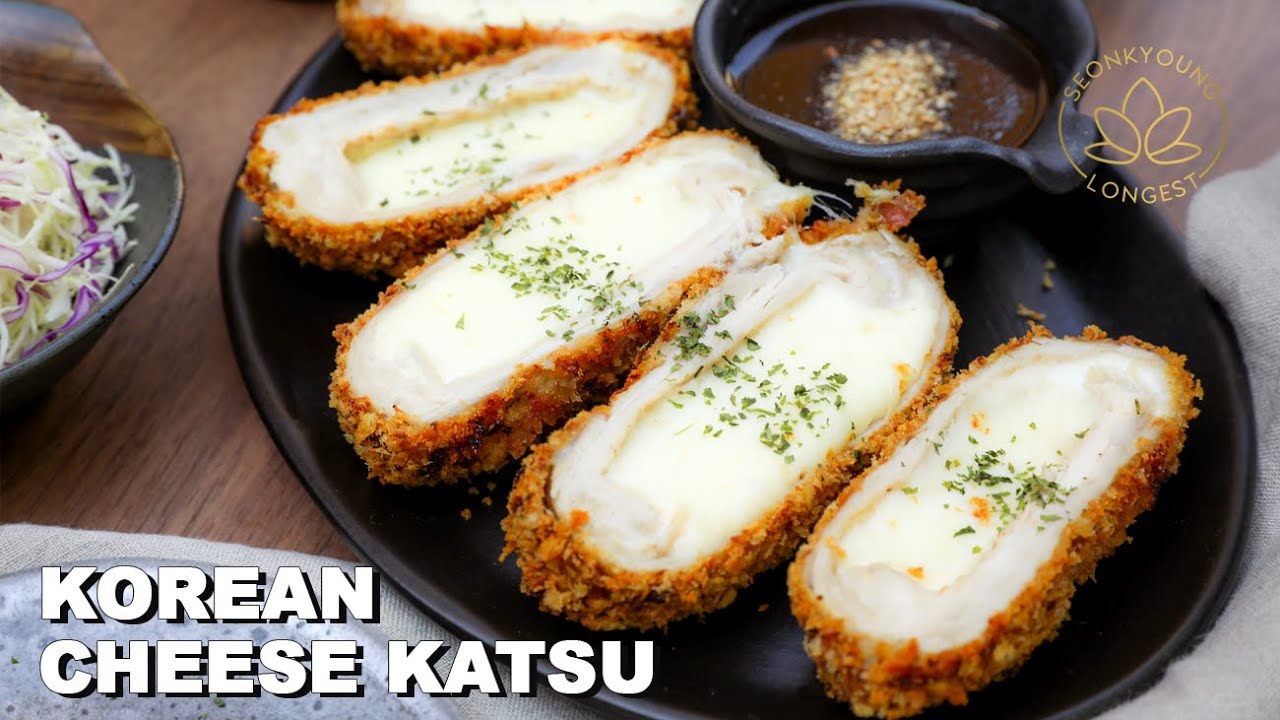 Korean Cheese katsu | Cheese Pork Cutlet | Seonkyoung Longest