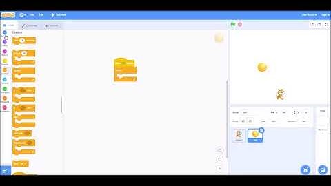 SCRATCH  ทำให้ ”ลูกบอล” เคลื่อนที่แบบอิสระ ep.2  by kidscoding.game