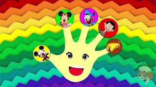 Finger Family Donald Duck Mix Bean Surprise Eggs Mickey Mouse Teen Ans Go Awesome Nu