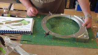 1/6 scale Armortek M26 Pershing RC Tank build. (Vid 16) Top hull deck turret mount and mid section.