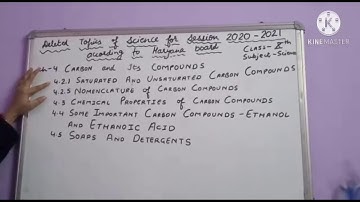 class 10 science deleted topics for session 2020-2021 according to Haryana board