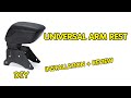 Installing Universal Armrest in car | DIY | Review