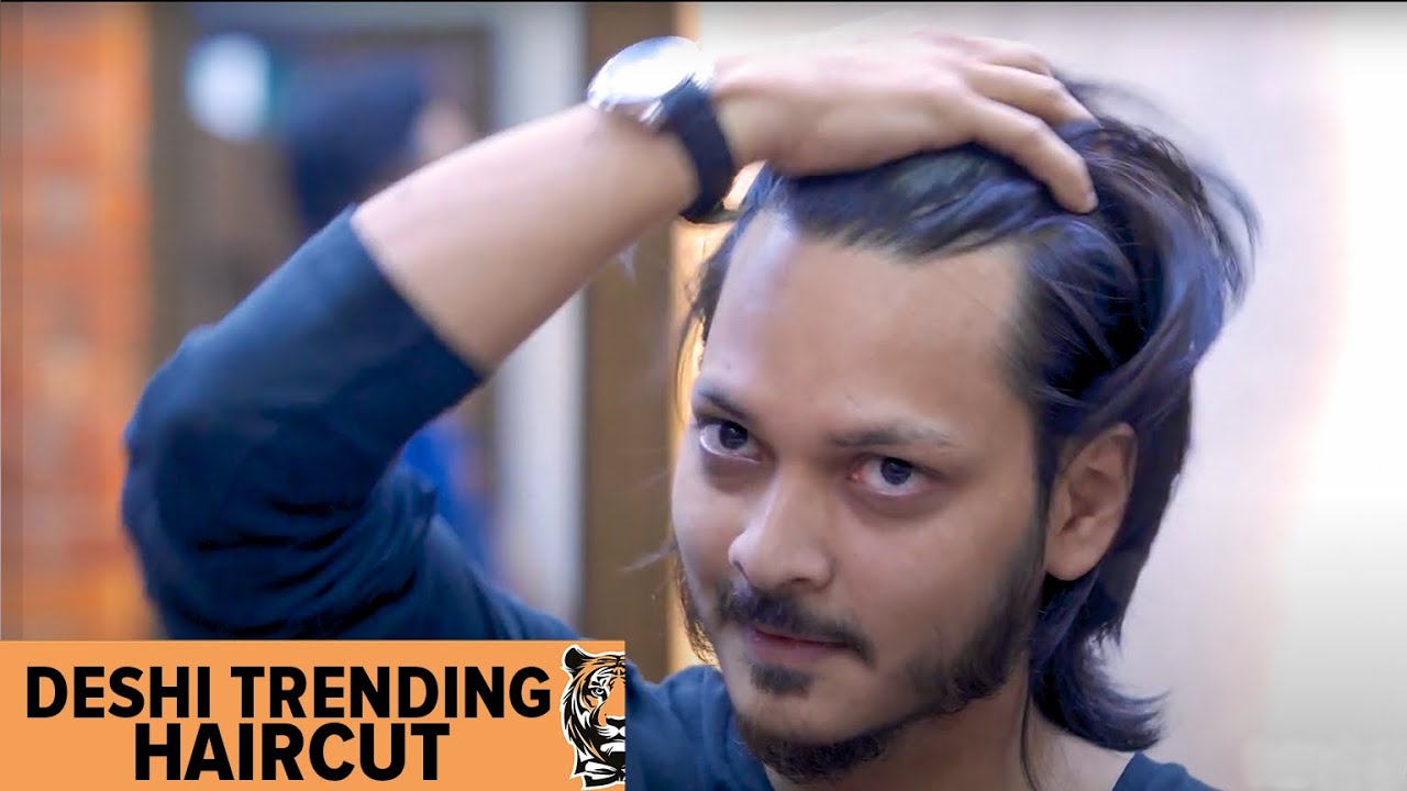 Deshi Men Trending Haircut | ASMR | Munna & Guys - YouTube