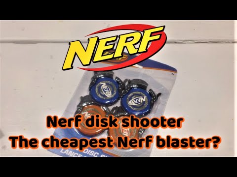 Unique 4ct Nerf Mini Disc Shooters - Icon'z Balloons & Events