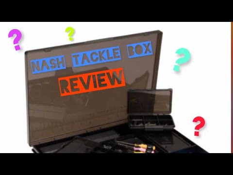 NASH LOADED TACKEL BOX (review and first impressions) 