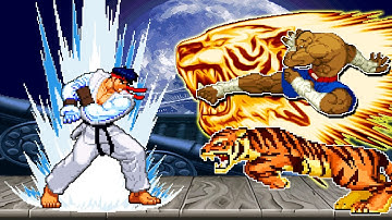 ICE POWER RYU VS SAGAT! THE NEW GREATEST FIGHT YOU