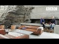 On the edge of a cliff  inside the extraordinary norwegian summer house  bbc