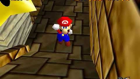 (SM64) ancient pyramid / pyramidpuzzle with a 100 coin star test