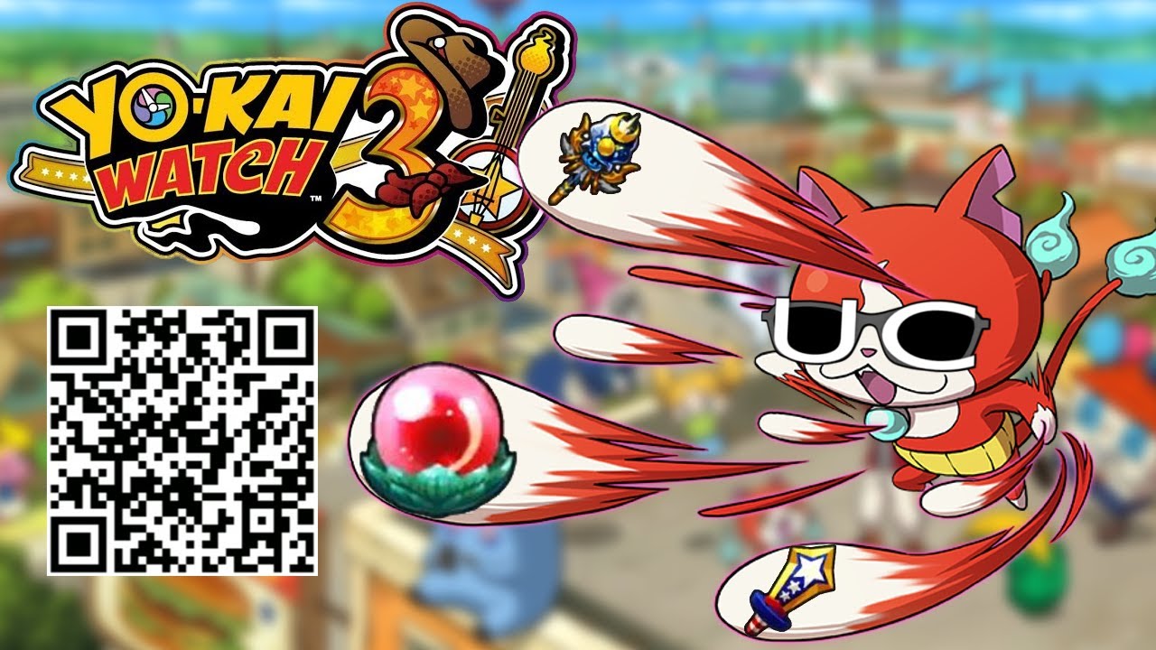 Yo Kai Watch 3 Fusion Items Qr Codes ALLE QR Codes für Ausrüstungs Items (Yo-Kai Watch 3) - YouTube