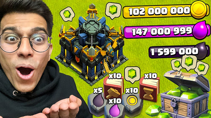 Maxing My Town Hall 17 Spending Spree (Clash of Clans)