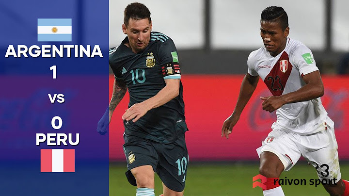 Argentina vs Peru 1-0 Highlights and Goals | World Cup Qatar 2022 Qualifier