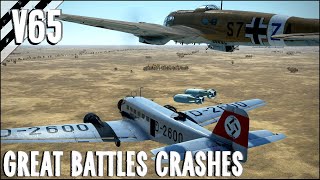 Carpet Bombing Bombers, Water Crashes & More! V65 | IL-2 Sturmovik Flight Simulator Crashes