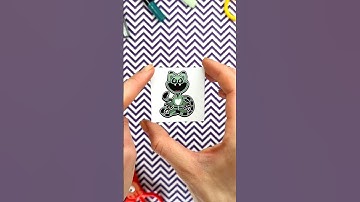 Amazing Paper Craft Trick with CatNap by Smiling Critters #smilingcritters #papercraft #diy