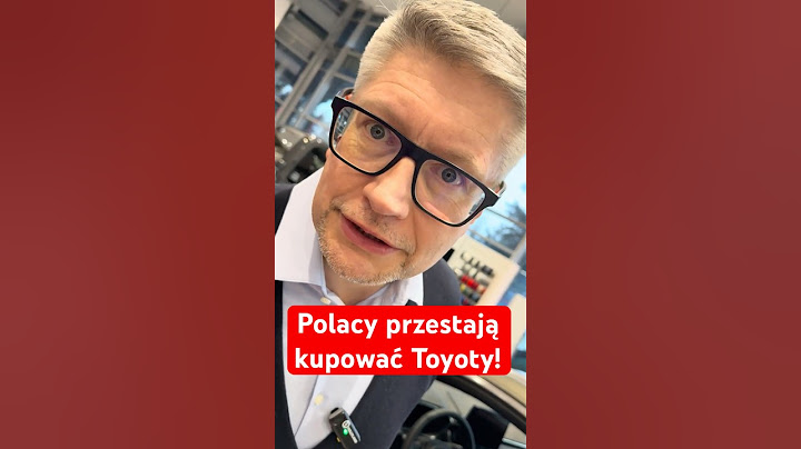 Polacy przestają kupować Toyoty!!