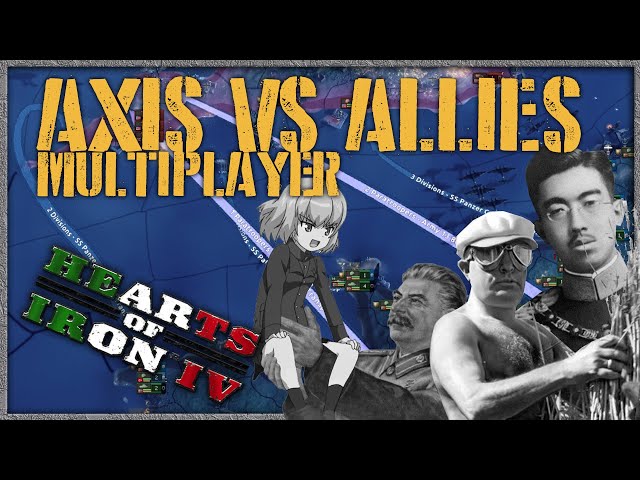 AXIS VS ALLIES: LA SECONDA GUERRA MONDIALE IN MULTIPLAYER #1 ►SBFU MP Hoi4